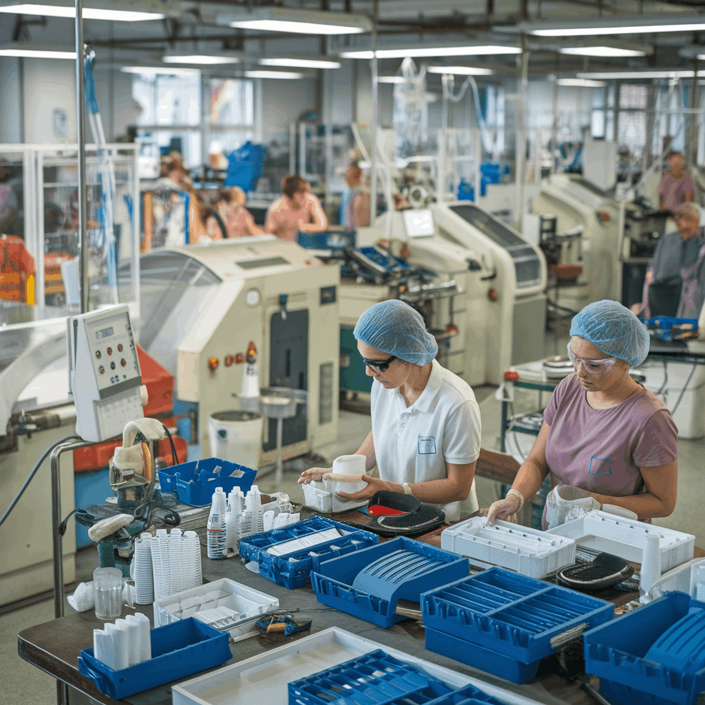 Kitting and final packaging line